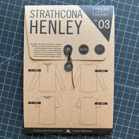 Strathcona Henley Thread Theory Designs - Screech Owl Fabrics
