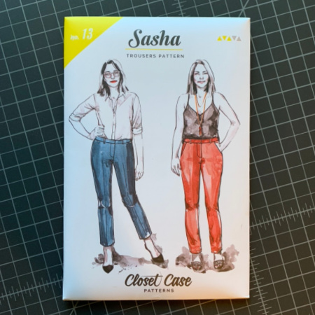 Sasha Trousers , Closet Core Patterns - Screech Owl Fabrics